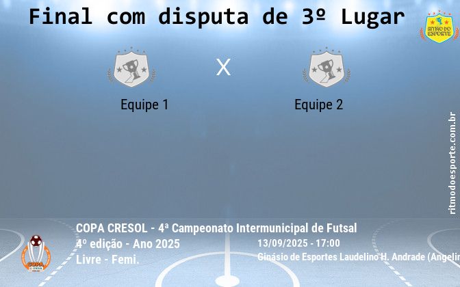 Resultado da partida